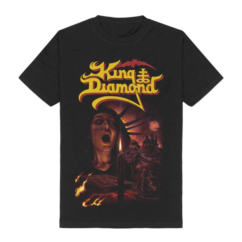 T-Shirt Manches courtes  de King Diamond - Fatal Portrait Collage - M à 3XL - pour Homme - noir - King Diamond