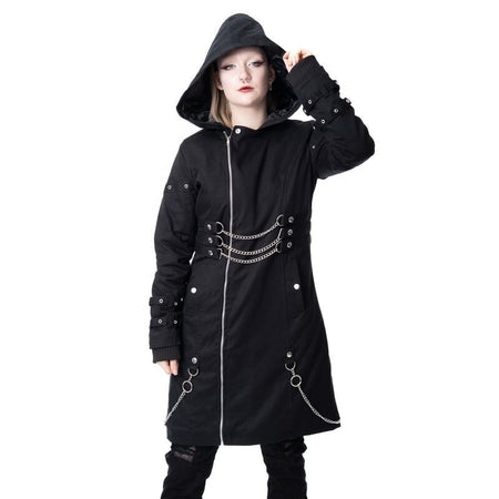 Manteaux Gothic de Chemical Black - Chasm Coat - XS à 4XL - pour Femme - noir - Chemical Black
