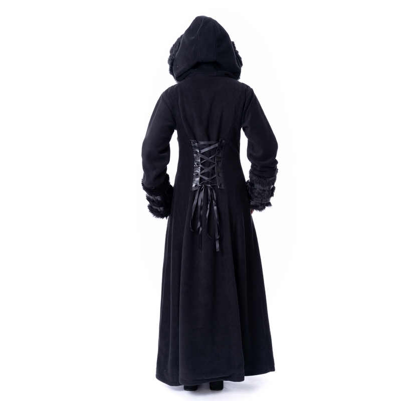Manteaux Gothic de Poizen Industries - Ruinel Coat - XS à 4XL - pour Femme - noir - Poizen Industries - View 2