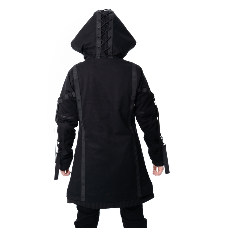 Veste mi-saison Gothic de Chemical Black - Lamia Jacket - XS à XXL - pour Femme - noir - Chemical Black - View 2