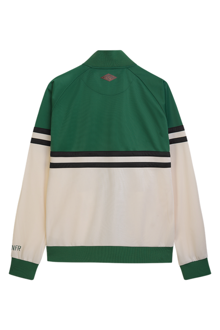 Haut de survêtement  de Unfair Athletics - DMWU Tracktop Shamrock Green - M à 3XL - pour Homme - vert/blanc - UNFAIR ATHLETICS - View 2