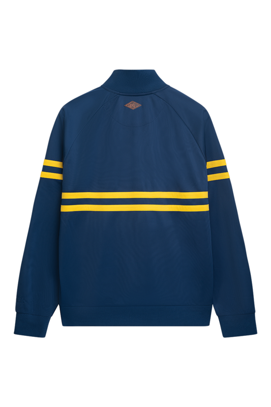 Haut de survêtement  de Unfair Athletics - DMWU Tracktop Blue/ Yellow - M à XXL - pour Homme - bleu/jaune - UNFAIR ATHLETICS - View 2