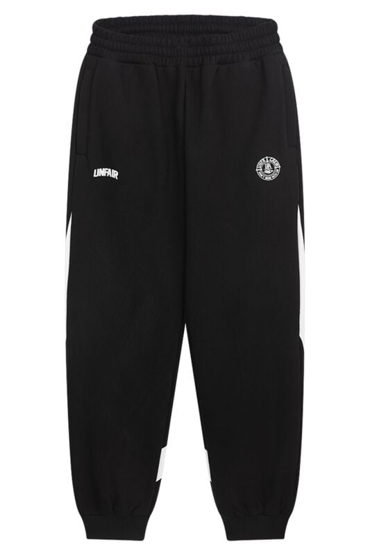 Bas de survêtement  de Unfair Athletics - TWO SIDE PANEL SWEATPANTS - M à 3XL - pour Homme - noir/blanc - UNFAIR ATHLETICS
