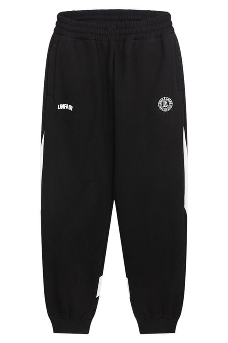 Bas de survêtement  de Unfair Athletics - TWO SIDE PANEL SWEATPANTS - M à 3XL - pour Homme - noir/blanc - UNFAIR ATHLETICS