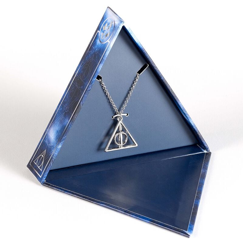 Collier  de Harry Potter - Relique de la Mort - Coffret Cadeau avec Collier - pour Unisexe - Standard - Harry Potter