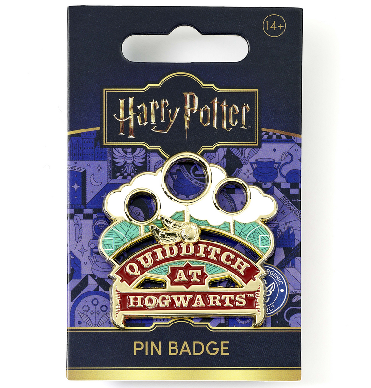 Pin's  de Harry Potter - Quidditch - pour Indifférent - couleur or - Harry Potter - View 2