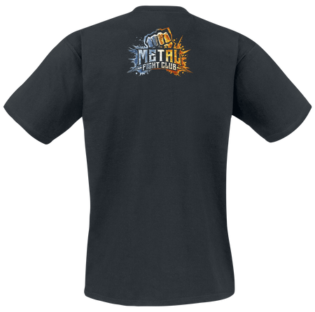 T-Shirt Manches courtes  de Hämatom - Metal Fight Club 2026 vs. The Butcher Sisters - S à 5XL - pour Homme - noir - Hämatom - View 2
