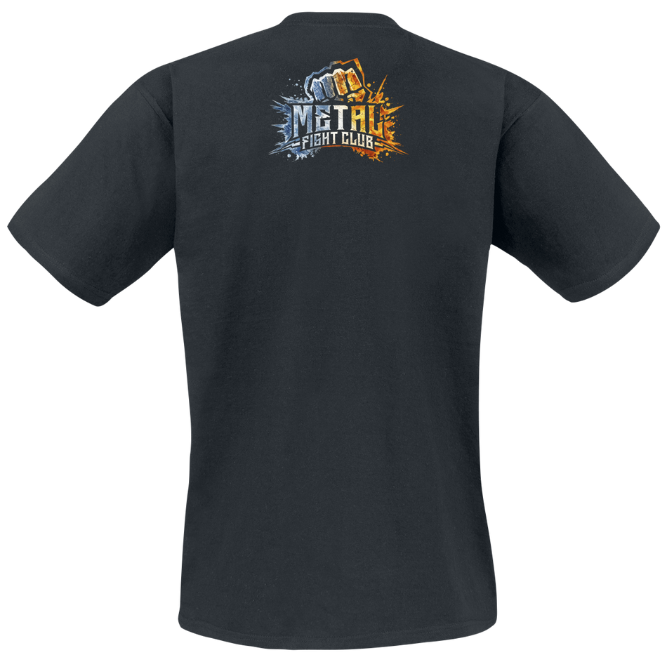 T-Shirt Manches courtes  de Hämatom - Metal Fight Club 2026 vs. The Butcher Sisters - S à 5XL - pour Homme - noir - Hämatom - View 2