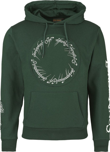Sweat-shirt à capuche  de Le Seigneur Des Anneaux - Rohan & Gondor - S à XXL - pour Homme - vert - Le Seigneur Des Anneaux