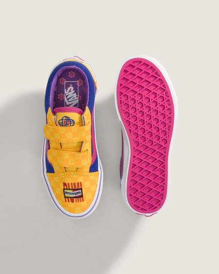 Baskets  de Vans Enfants - Old Skool V KPop Demon Hunters Rumi - EU27 à EU 34 - pour Femme - multicolore - Vans Enfants - View 2
