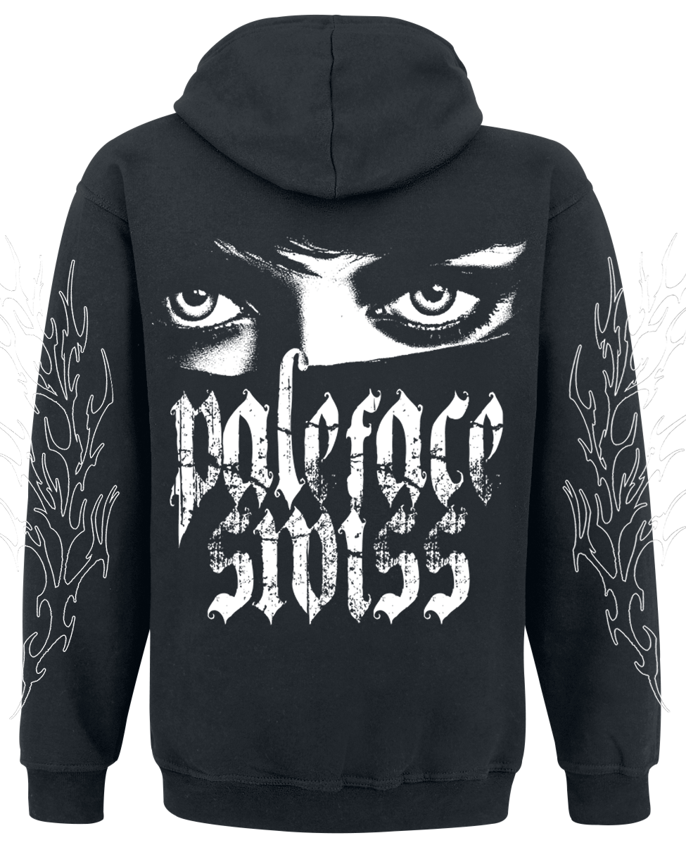 Sweat-shirt à capuche  de Paleface Swiss - Eyes Tourhoodie - S à XXL - pour Homme - noir - Paleface Swiss - View 2