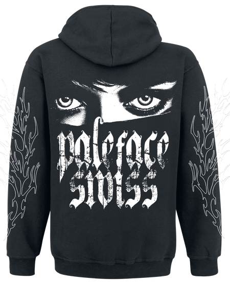 Sweat-shirt à capuche  de Paleface Swiss - Eyes Tourhoodie - S à XXL - pour Homme - noir - Paleface Swiss - View 2