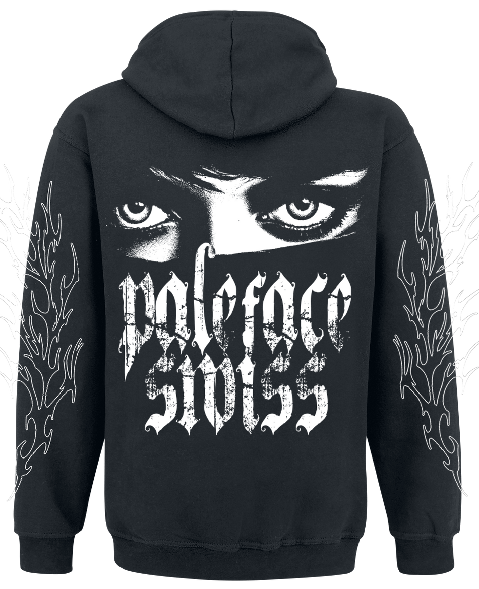 Sweat-shirt à capuche  de Paleface Swiss - Eyes Tourhoodie - S à XXL - pour Homme - noir - Paleface Swiss - View 2