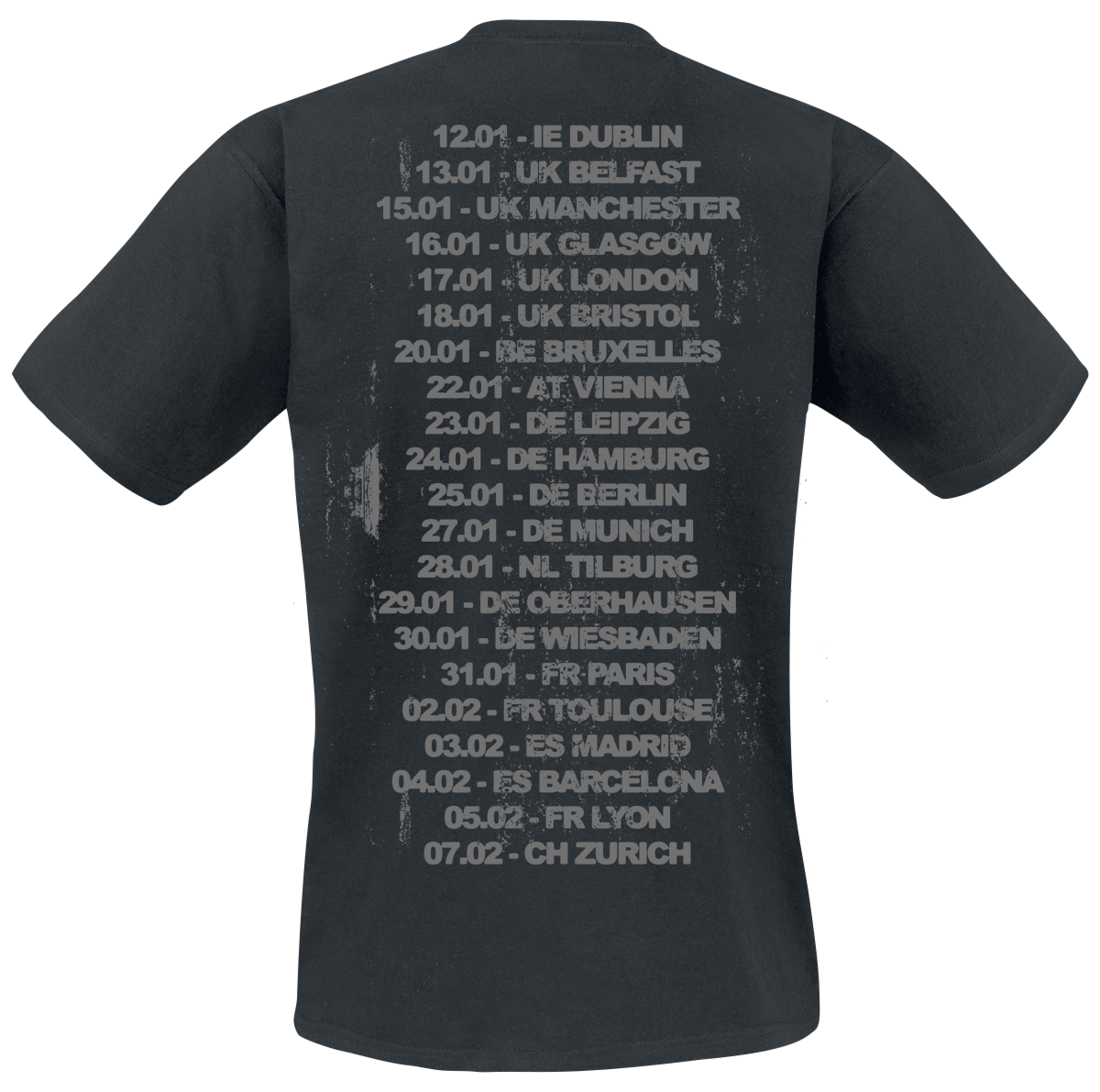 T-Shirt Manches courtes  de Paleface Swiss - Face Tourshirt - S à 3XL - pour Homme - noir - Paleface Swiss - View 2