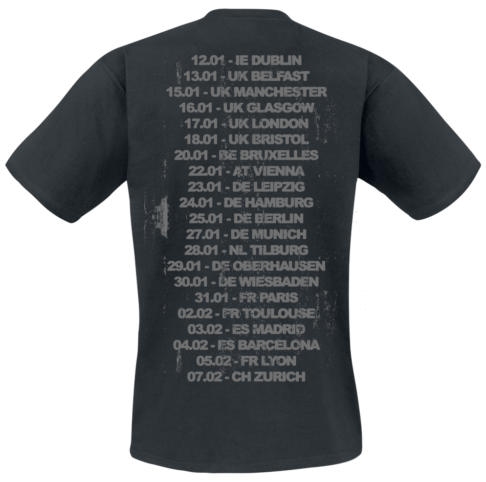 T-Shirt Manches courtes  de Paleface Swiss - Face Tourshirt - S à 3XL - pour Homme - noir - Paleface Swiss - View 2