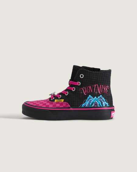 Baskets hautes  de Vans - Kids - Authentic Hi 2.0 Zip KPop Demon Hunters Mira - EU29 à EU 34 - pour Femme - multicolore - Vans - View 2