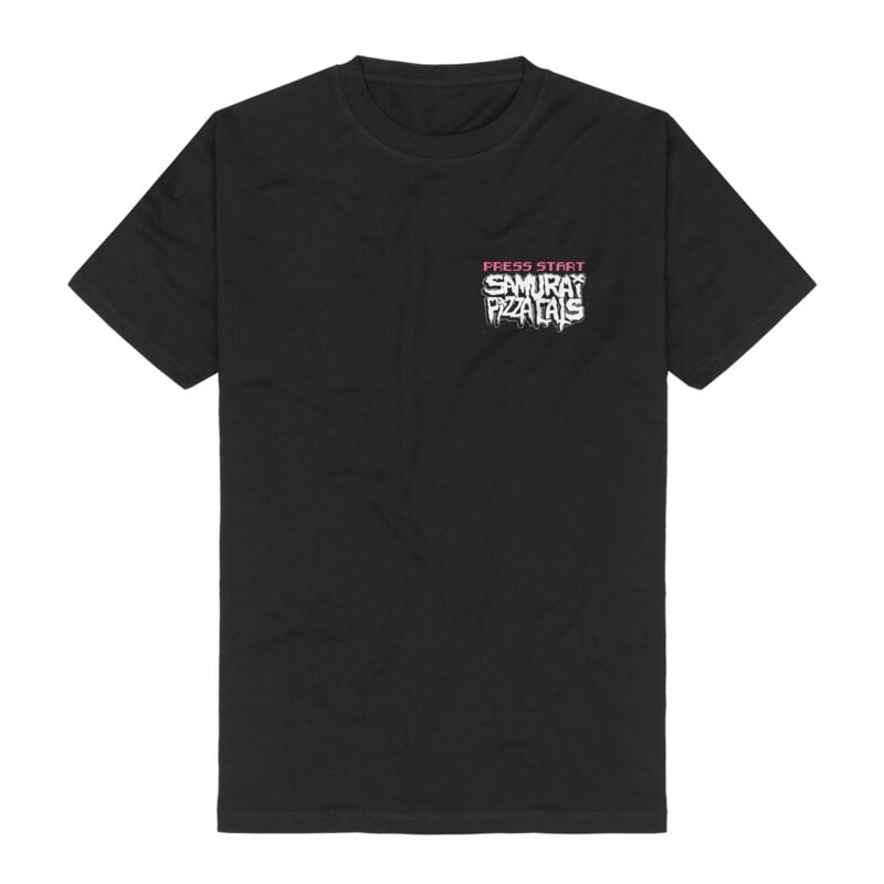 T-Shirt Manches courtes  de Samurai Pizza Cats - Arcade Cat - S à 3XL - pour Homme - noir - Samurai Pizza Cats
