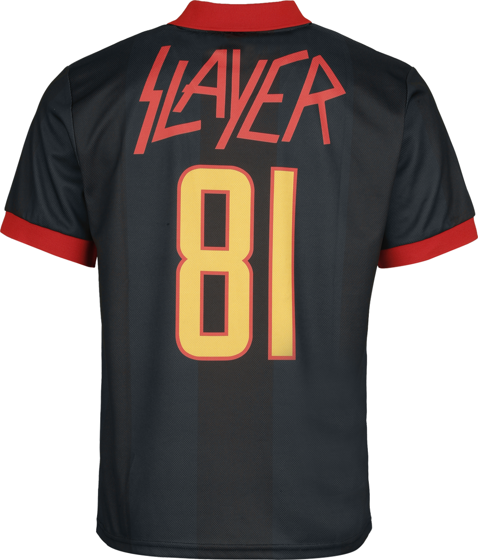 Jersey  de Slayer - Soccer Jersey - S à 5XL - pour Homme - multicolore - Slayer - View 2