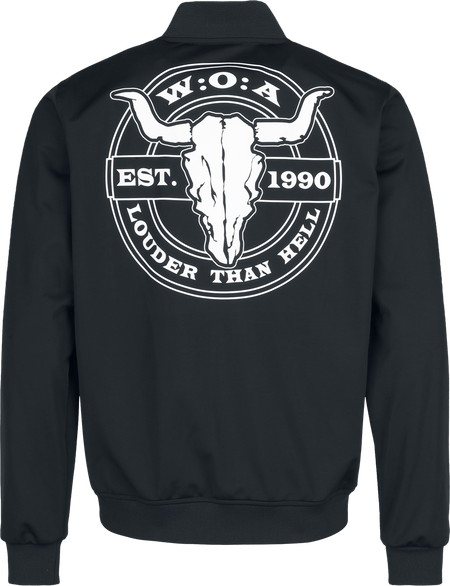 Haut de survêtement  de Wacken Open Air - Soccer Trackjacket - M à 5XL - pour Homme - noir - Wacken Open Air - View 2