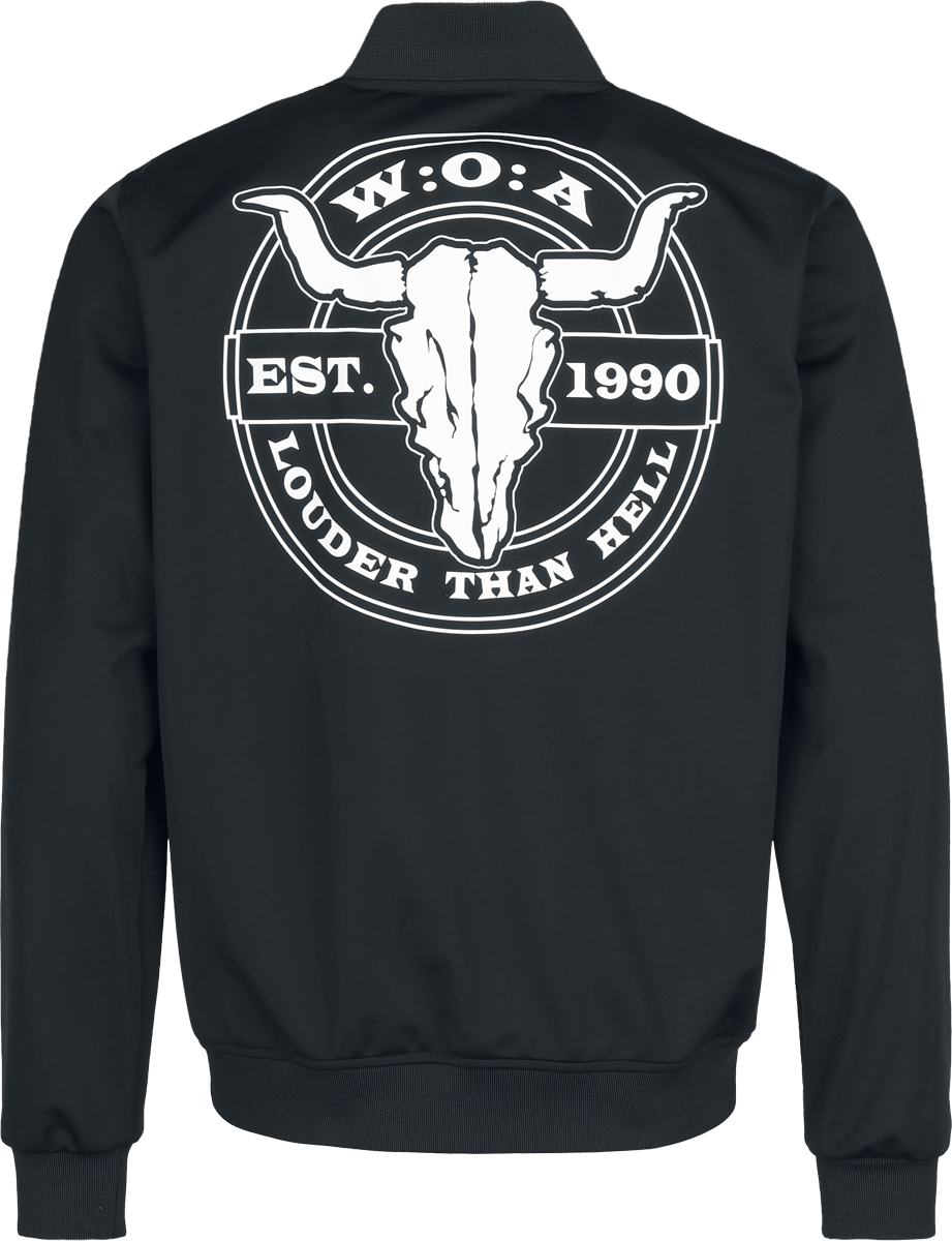 Haut de survêtement  de Wacken Open Air - Soccer Trackjacket - M à 5XL - pour Homme - noir - Wacken Open Air - View 2