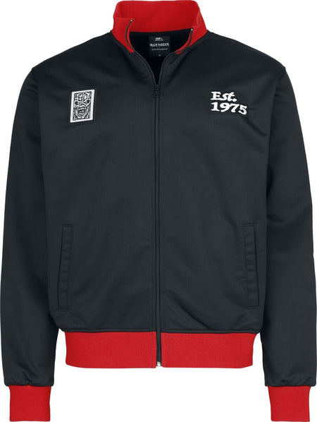 Haut de survêtement  de Iron Maiden - Soccer Trackjacket - S à 5XL - pour Homme - noir/rouge - Iron Maiden