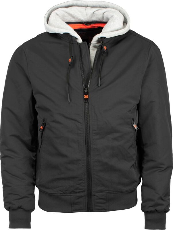 Manteau d'hiver  de Indicode - INFALSIDE - S à XXL - pour Homme - noir - Indicode
