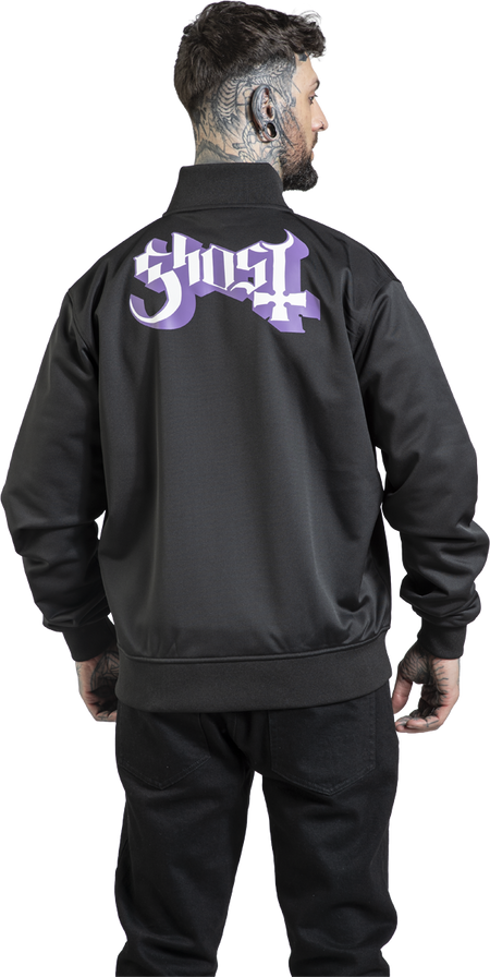 Haut de survêtement  de Ghost - Soccer Trackjacket - S à 5XL - pour Homme - noir - Ghost - View 2