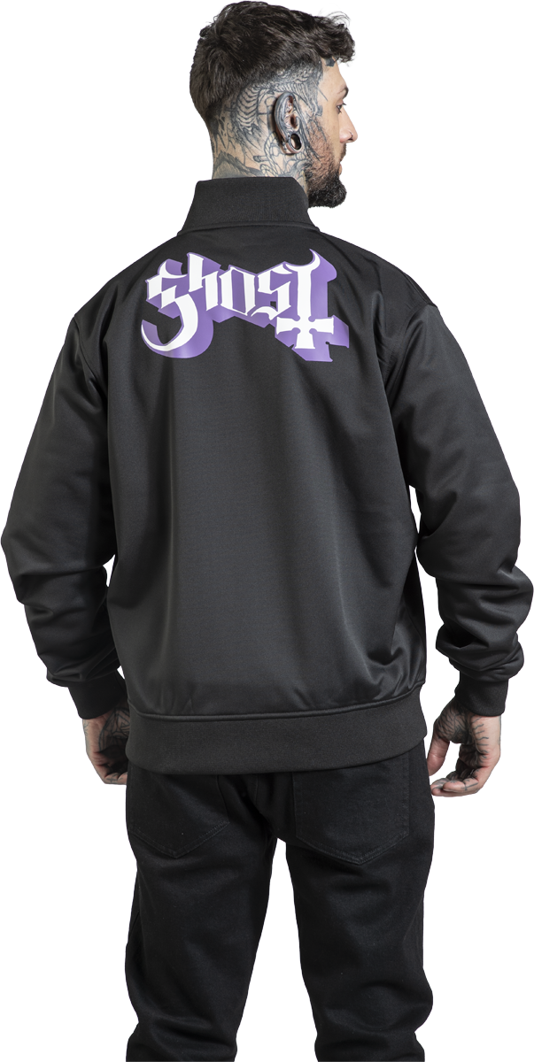Haut de survêtement  de Ghost - Soccer Trackjacket - S à 5XL - pour Homme - noir - Ghost - View 2