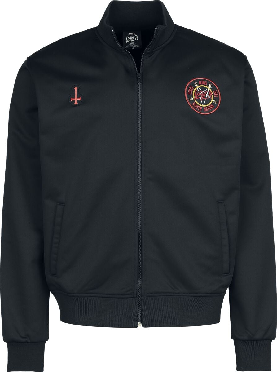Haut de survêtement  de Slayer - Soccer Trackjacket - S à 5XL - pour Homme - noir - Slayer