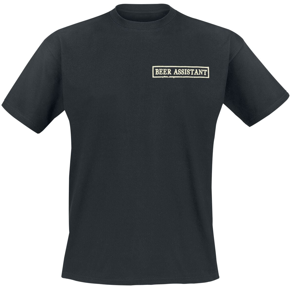 T-Shirt Manches courtes  de Gas Monkey Garage - GMC Patch - Beer Assistant - M à XXL - pour Homme - noir - Gas Monkey Garage