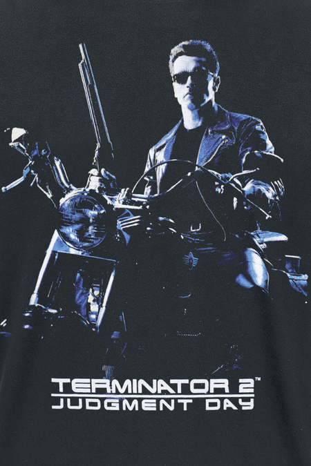 T-Shirt Manches courtes  de Terminator - 2 - Judgement Day - L à XXL - pour Homme - noir - Terminator - View 2