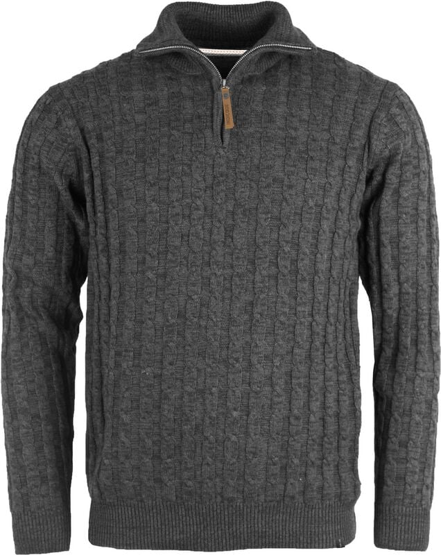 Sweat-shirt  de Indicode - INRufus - S à XXL - pour Homme - gris - Indicode