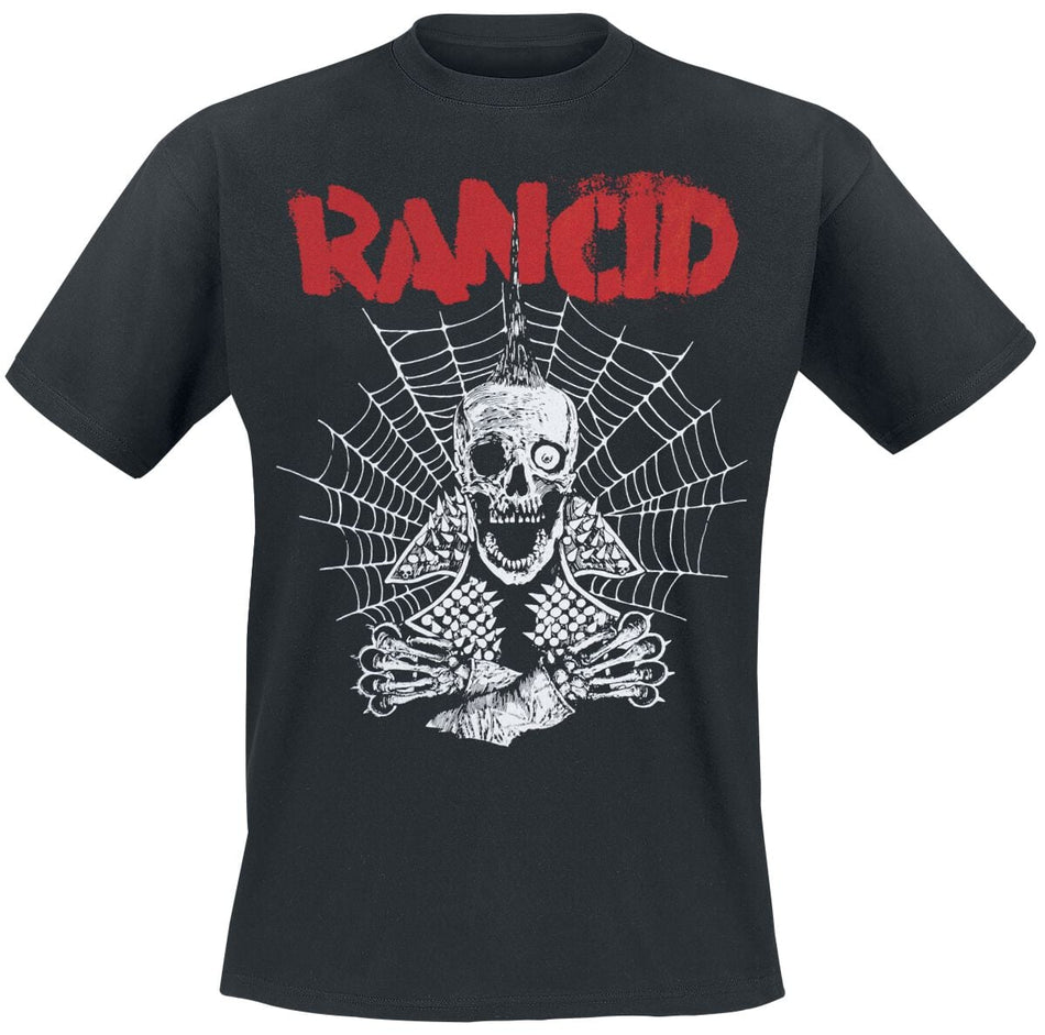 T-Shirt Manches courtes  de Rancid - Spiderweb - S à XXL - pour Homme - noir - Rancid