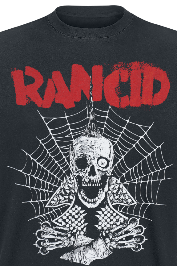 T-Shirt Manches courtes  de Rancid - Spiderweb - S à XXL - pour Homme - noir - Rancid - View 2