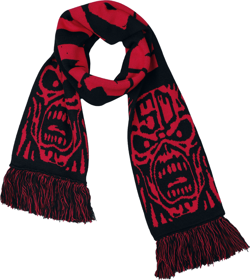 Écharpe  de Iron Maiden - Soccer Scarf - pour Homme - noir/rouge - Iron Maiden - View 2