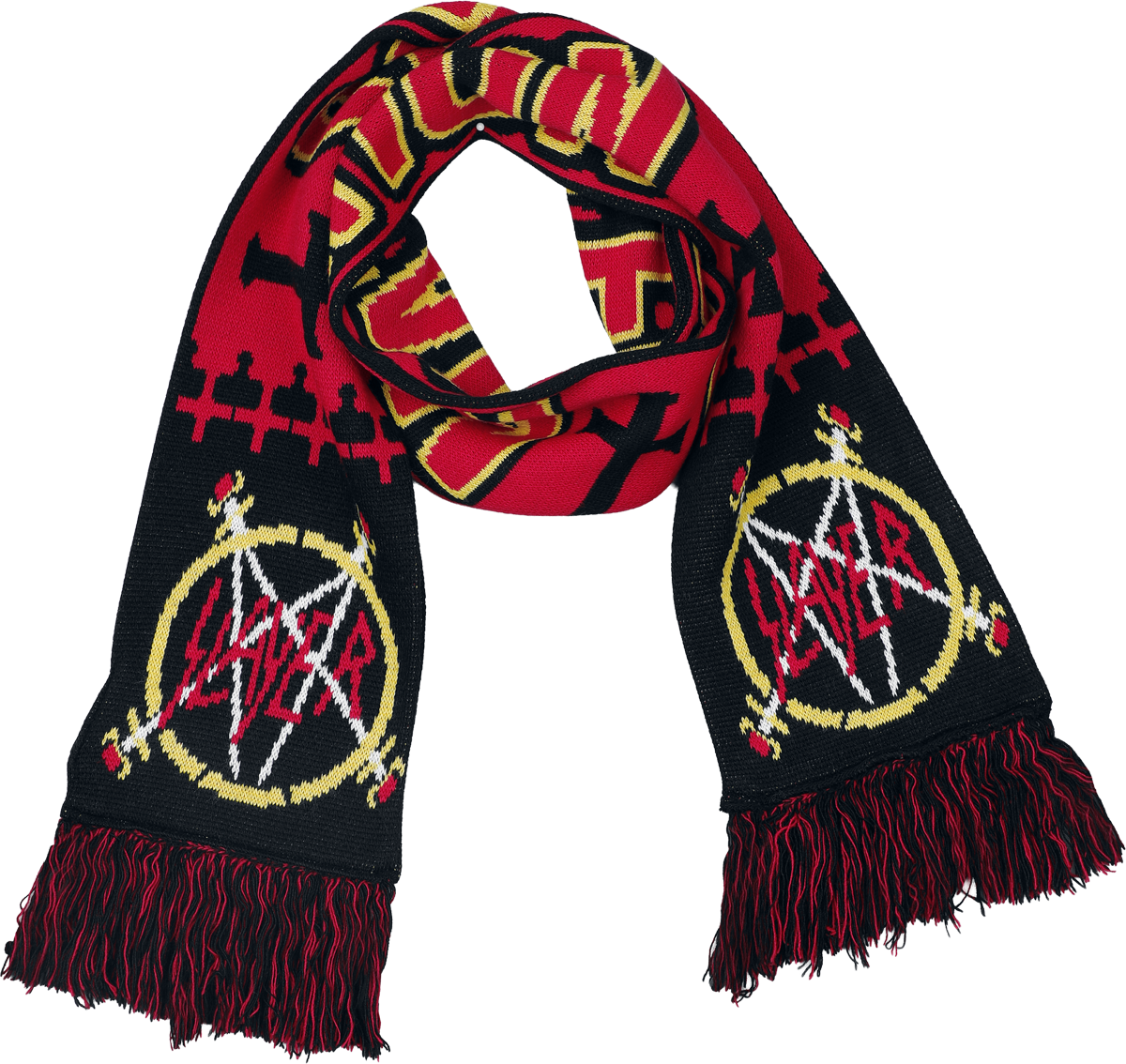 Écharpe  de Slayer - Soccer Scarf - pour Homme - multicolore - Slayer - View 2