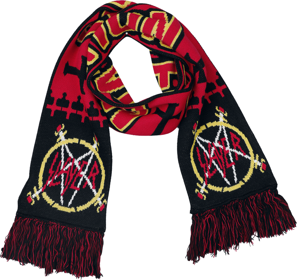 Écharpe  de Slayer - Soccer Scarf - pour Homme - multicolore - Slayer - View 2