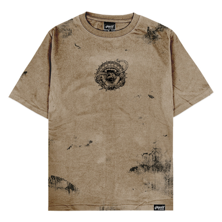 T-Shirt Manches courtes  de Stay Cold Apparel - Moonthirst Oversized Fit (200GSM) - S à 3XL - pour Homme - beige - Stay Cold Apparel - View 2