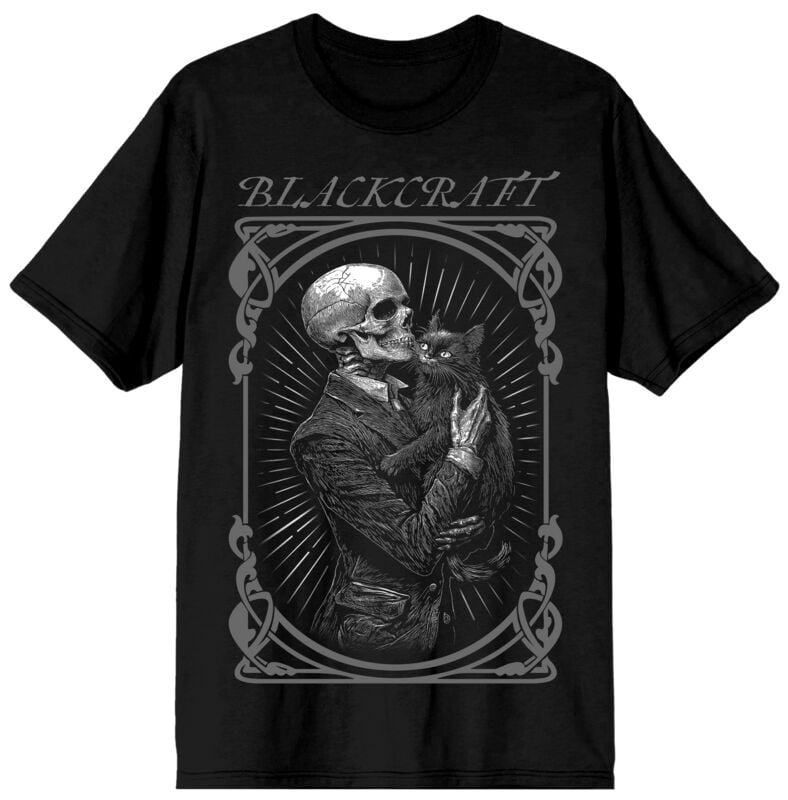 T-Shirt Manches courtes Gothic de Blackcraft Cult - Skeleton Cat - M à XXL - pour Homme - noir - Blackcraft Cult