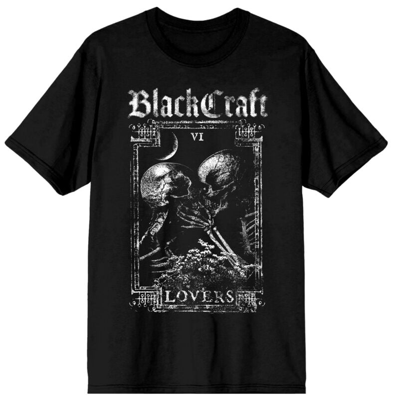 T-Shirt Manches courtes Gothic de Blackcraft Cult - Skeleton Lovers - M à XXL - pour Homme - noir - Blackcraft Cult