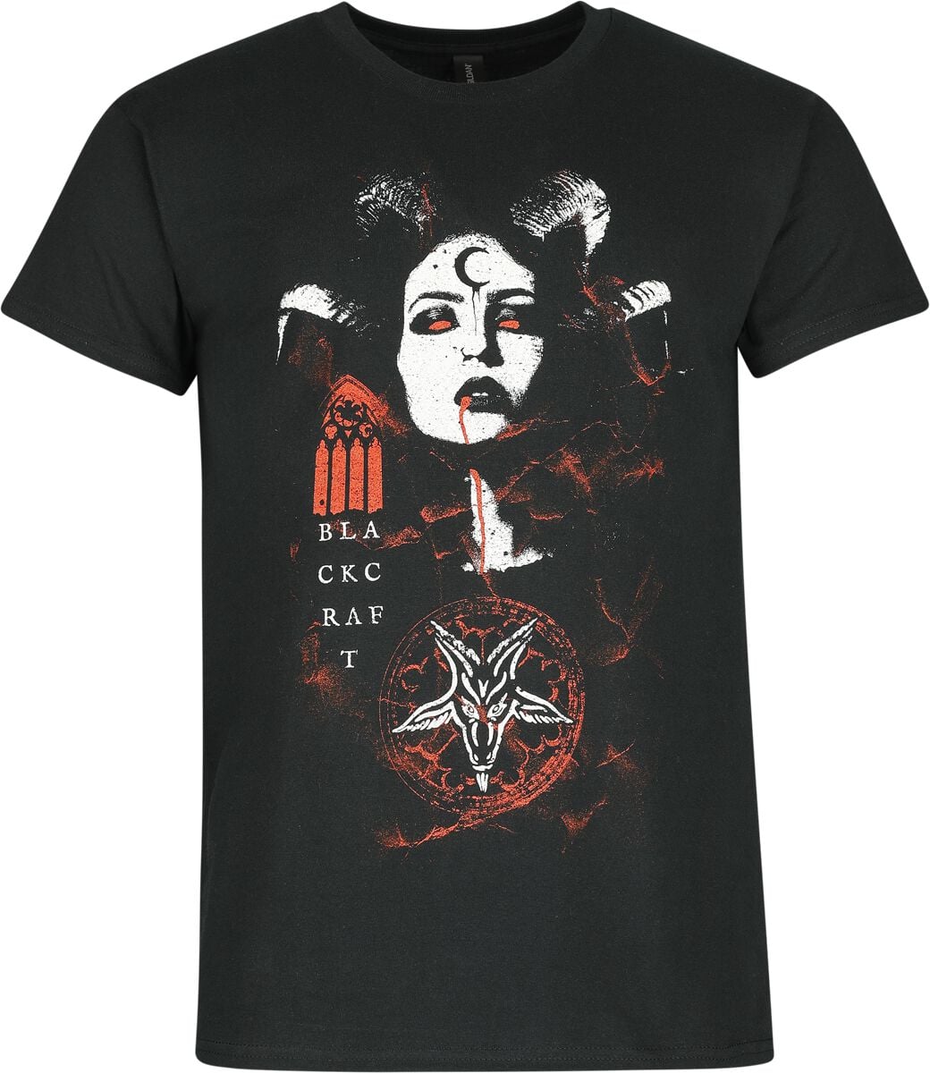 T-Shirt Manches courtes Gothic de Blackcraft Cult - Lilith T-Shirt - M à XXL - pour Homme - noir - Blackcraft Cult