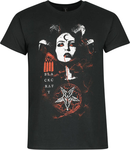 T-Shirt Manches courtes Gothic de Blackcraft Cult - Lilith T-Shirt - M à XXL - pour Homme - noir - Blackcraft Cult