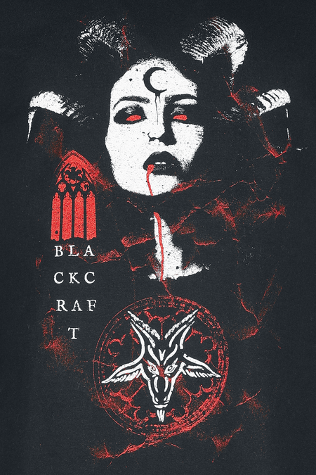 T-Shirt Manches courtes Gothic de Blackcraft Cult - Lilith T-Shirt - M à XXL - pour Homme - noir - Blackcraft Cult - View 2