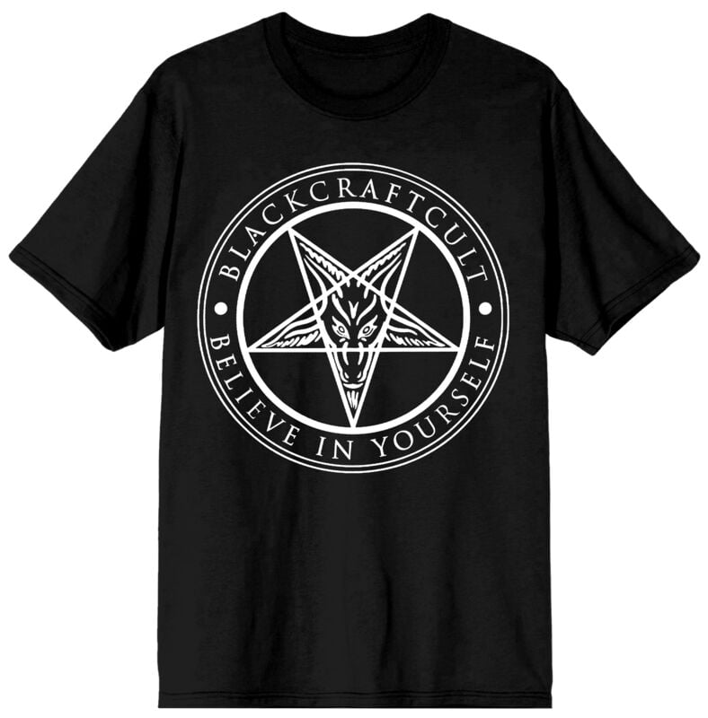 T-Shirt Manches courtes Gothic de Blackcraft Cult - Believe In Yourself T-Shirt - M à XL - pour Homme - noir - Blackcraft Cult