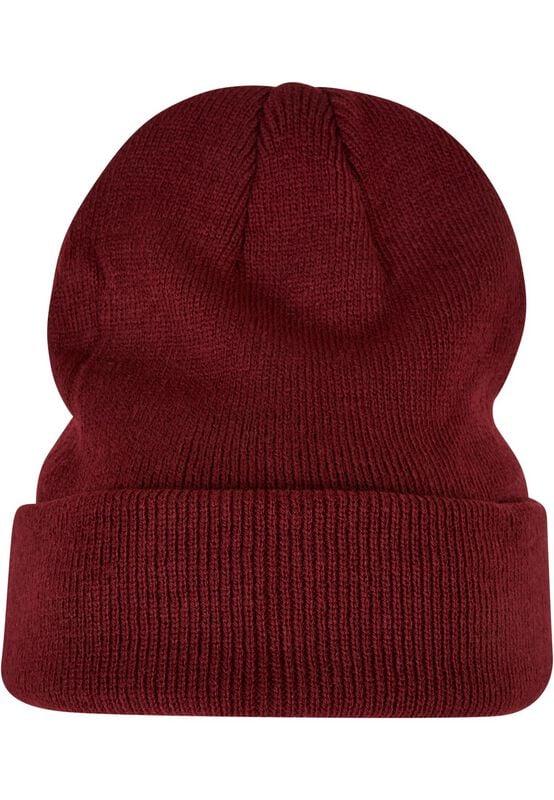 Bonnet  de Build Your Brand - Heavy Knit Beanie - pour Unisexe - bordeaux - Build Your Brand
