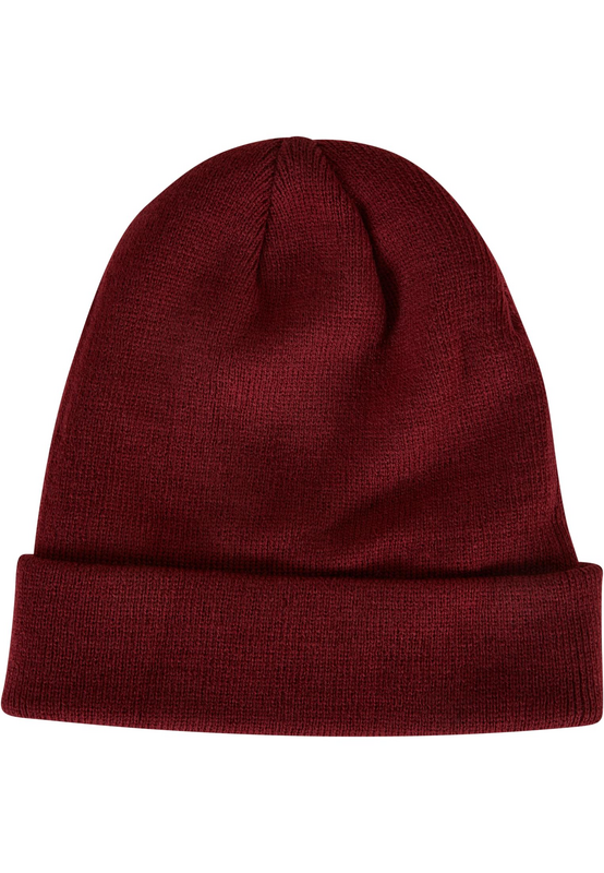 Bonnet  de Build Your Brand - Heavy Knit Beanie - pour Unisexe - bordeaux - Build Your Brand - View 2