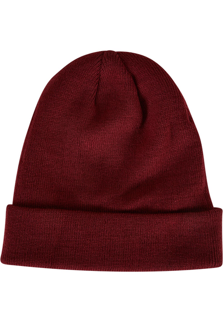 Bonnet  de Build Your Brand - Heavy Knit Beanie - pour Unisexe - bordeaux - Build Your Brand - View 2