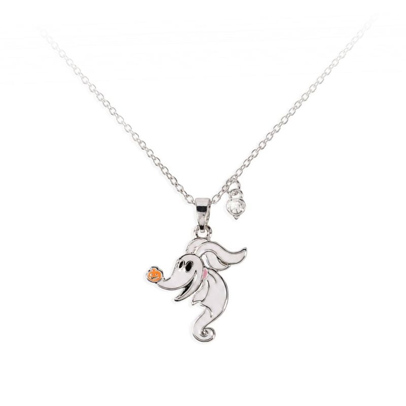 Collier  de L'Étrange Noël De Monsieur Jack - Zero - pour Unisexe - couleur argent - L'Étrange Noël De Monsieur Jack
