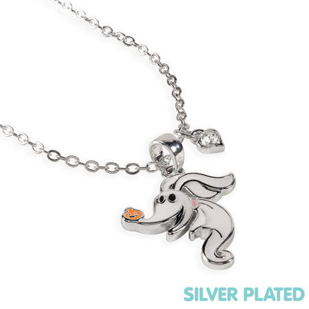 Collier  de L'Étrange Noël De Monsieur Jack - Zero - pour Unisexe - couleur argent - L'Étrange Noël De Monsieur Jack - View 2
