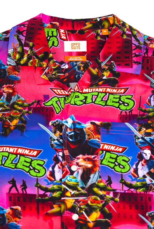 Chemise manches courtes  de Les Tortues Ninja - Ninja Power - M à L - pour Homme - multicolore - Les Tortues Ninja - View 2
